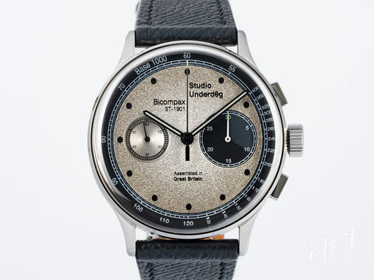Studio Underd0g Go0fy Panda Black & Grey Dial SS Manual Watch 01GPB w/ B&P