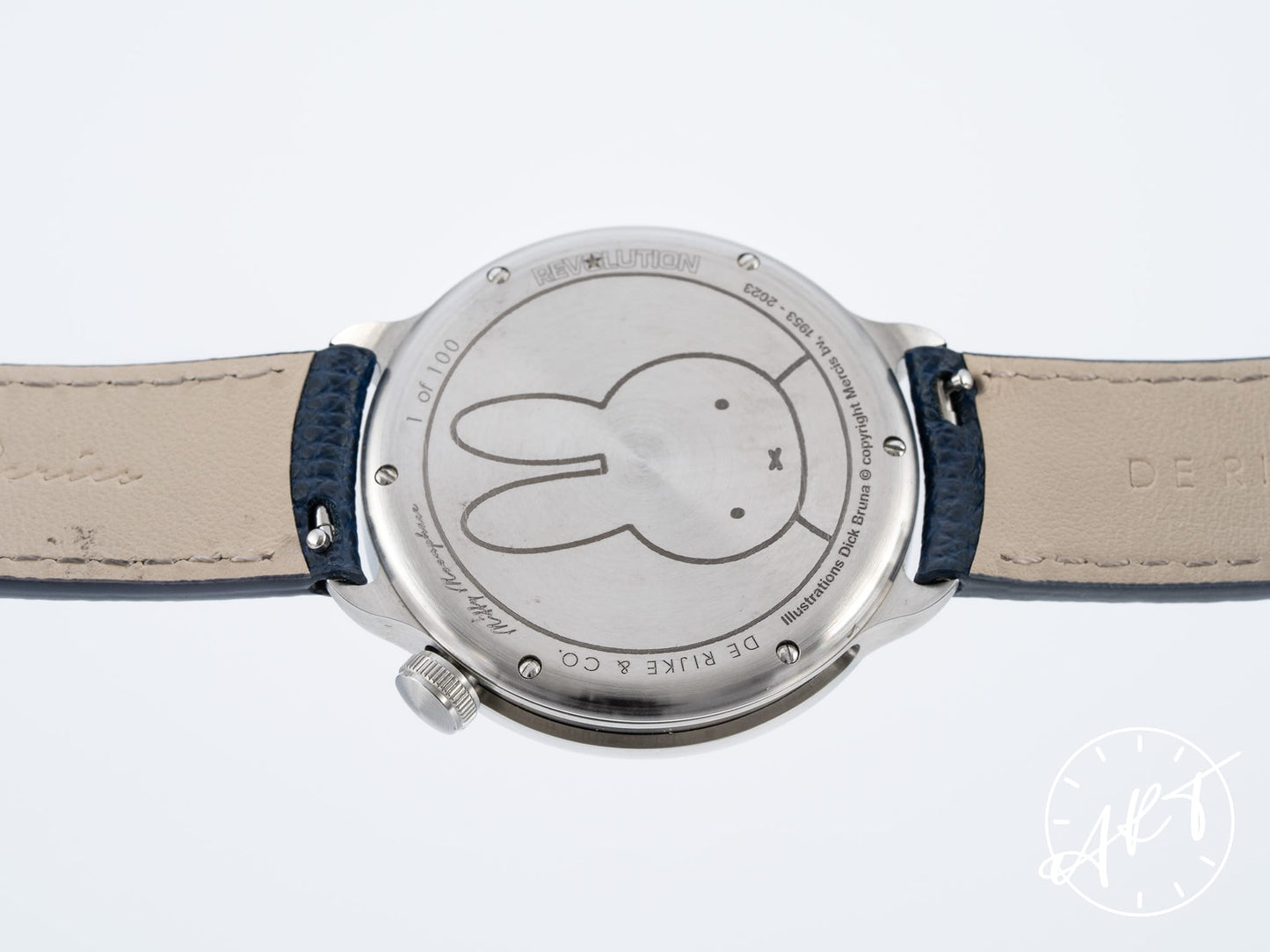 De Rijke & Co. Miffy Moonphase x Revolution Blue Dial SS 100 Pcs Ltd Watch BP