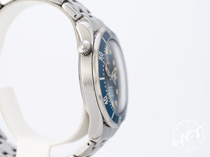 Omega Seamaster Diver 300M Blue Dial PATINA SS Auto Watch 2531.80.00 w/ B&P