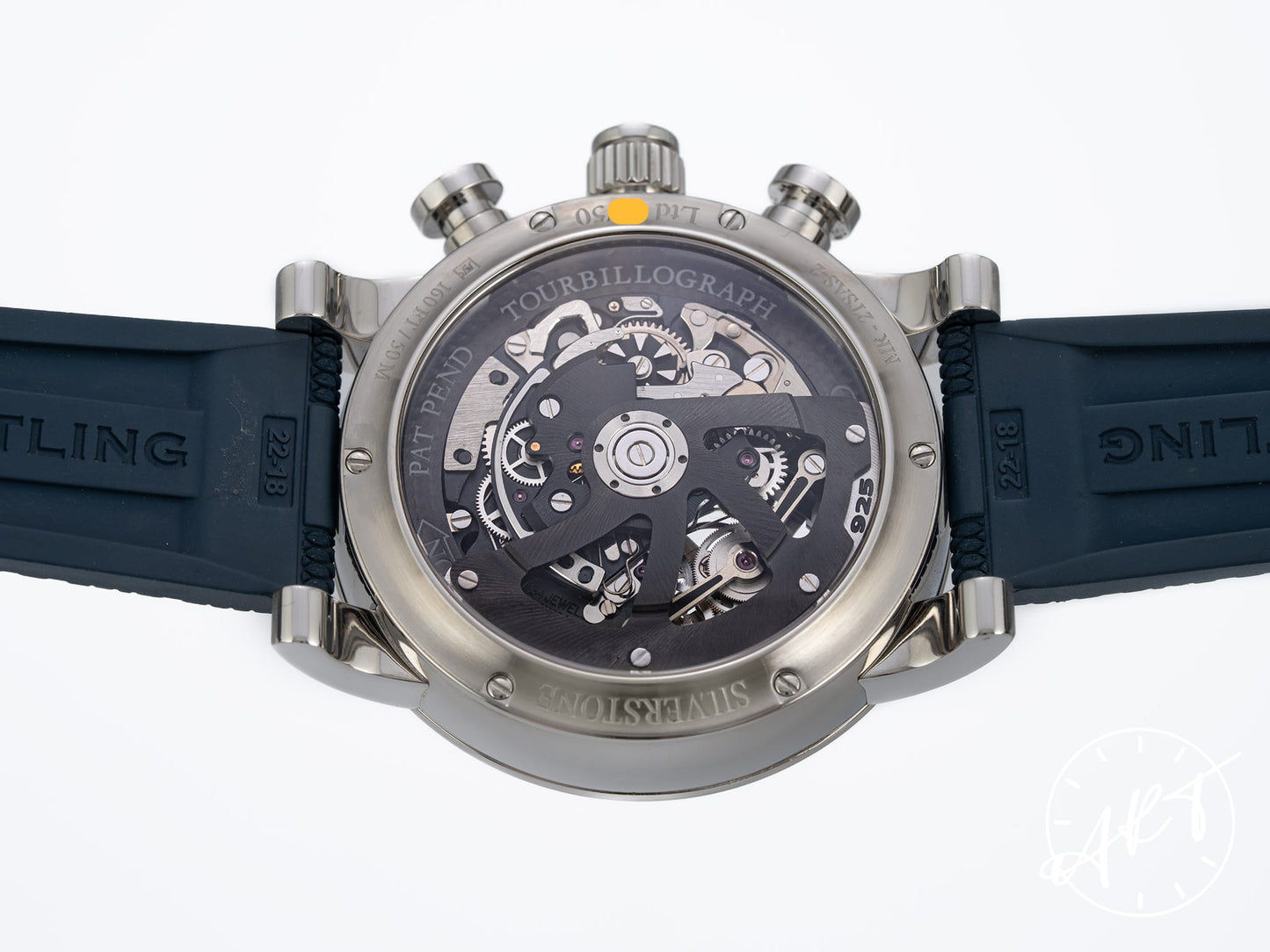 Graham Silverstone Tourbillograph Tourbillon Blue Dial SS 50 Pcs Ltd Watch 2TSAS.U02A