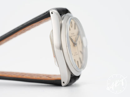 Vintage Tudor Princess Oysterdate Silver Dial SS Auto Watch 9052/0 w/ Paper