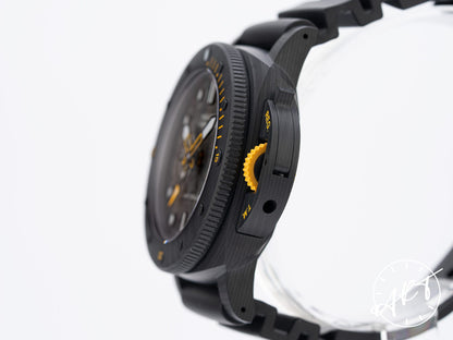Panerai Submersible GMT Carbotech Navy SEALS 162 Pcs Ltd Watch PAM01324 BP