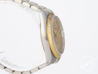 Tudor Prince Day-Date Gold Dial Two-Tone 18K Gold & SS Auto Watch 76213