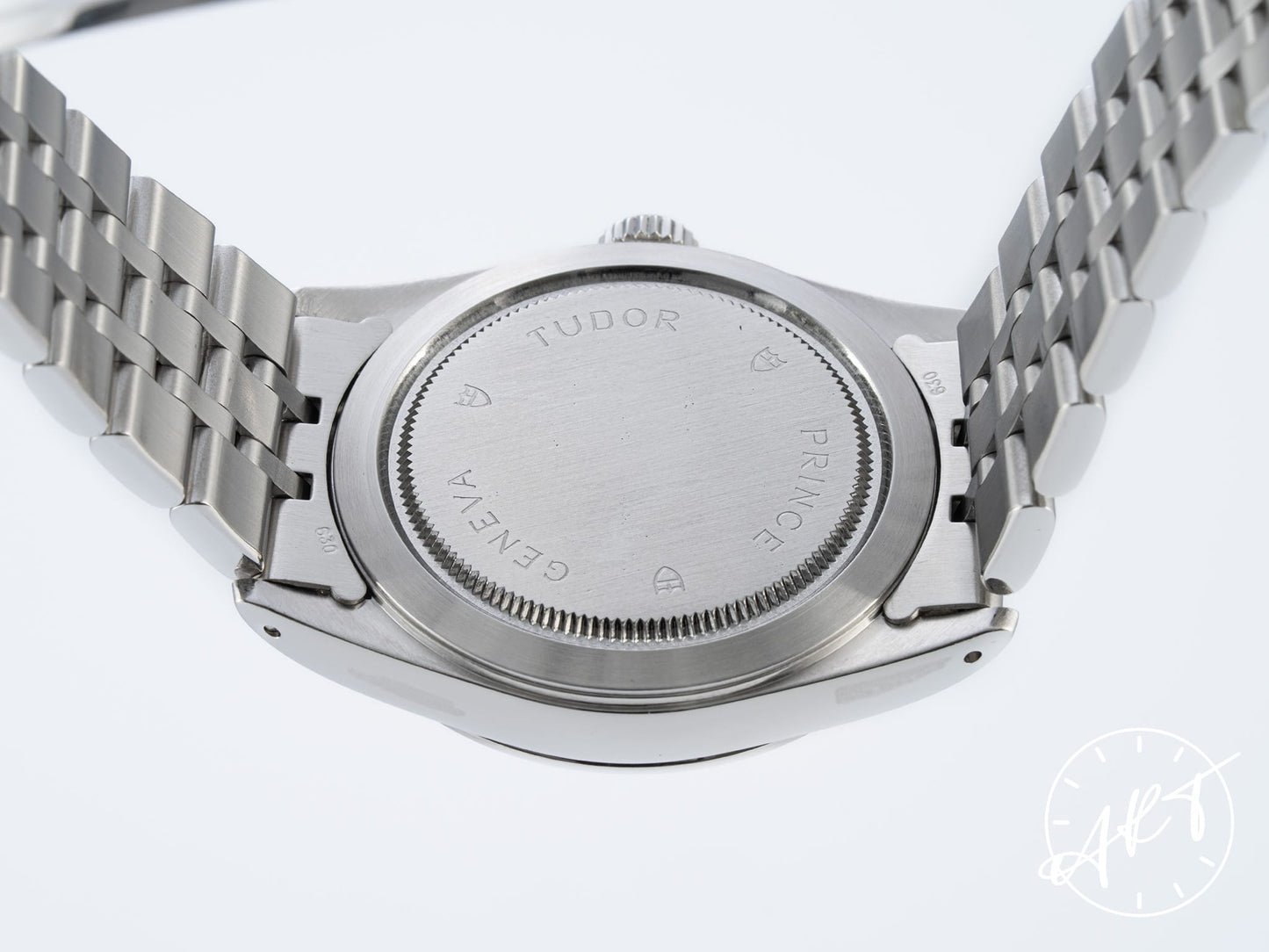 Tudor Prince Day-Date White Arabic Dial SS Auto Watch 76200 w/ Paper