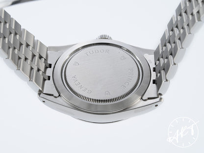 Tudor Prince Day-Date White Arabic Dial SS Auto Watch 76200 w/ Paper