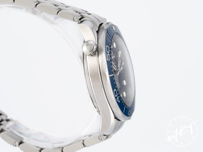 Omega Seamaster Diver 300M Co-Axial Blue Dial Stainless Steel Automatic Watch