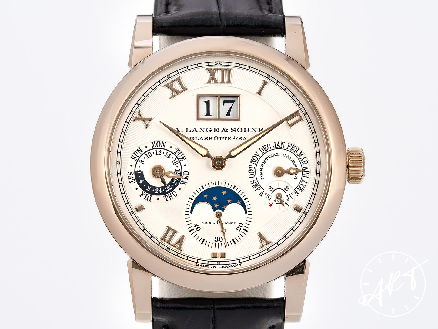A. Lange & Söhne Saxonia Langematik Perpetual 18K Honey Gold 50 Pcs Ltd Watch 310.050