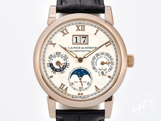 A. Lange & Söhne Saxonia Langematik Perpetual 18K Honey Gold 50 Pcs Ltd Watch 310.050