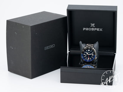 Seiko Prospex LX GMT Blue Dial Titanium Spring Drive Watch SNR033J1 BP
