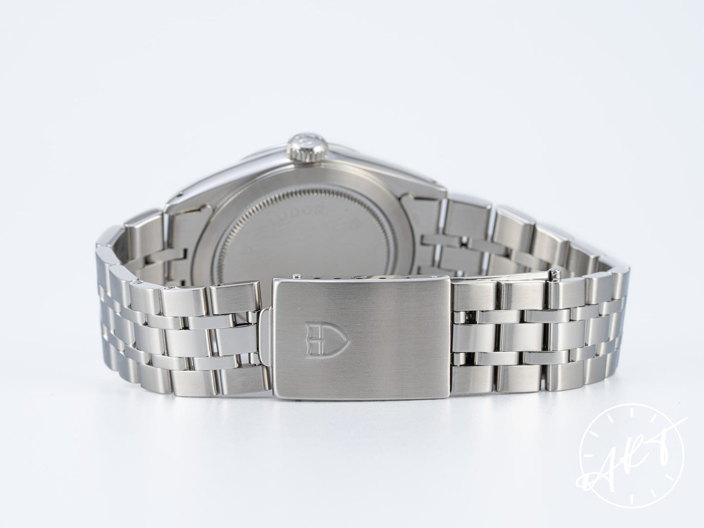 Tudor Prince Day-Date White Arabic Dial SS Auto Watch 76200 w/ Paper