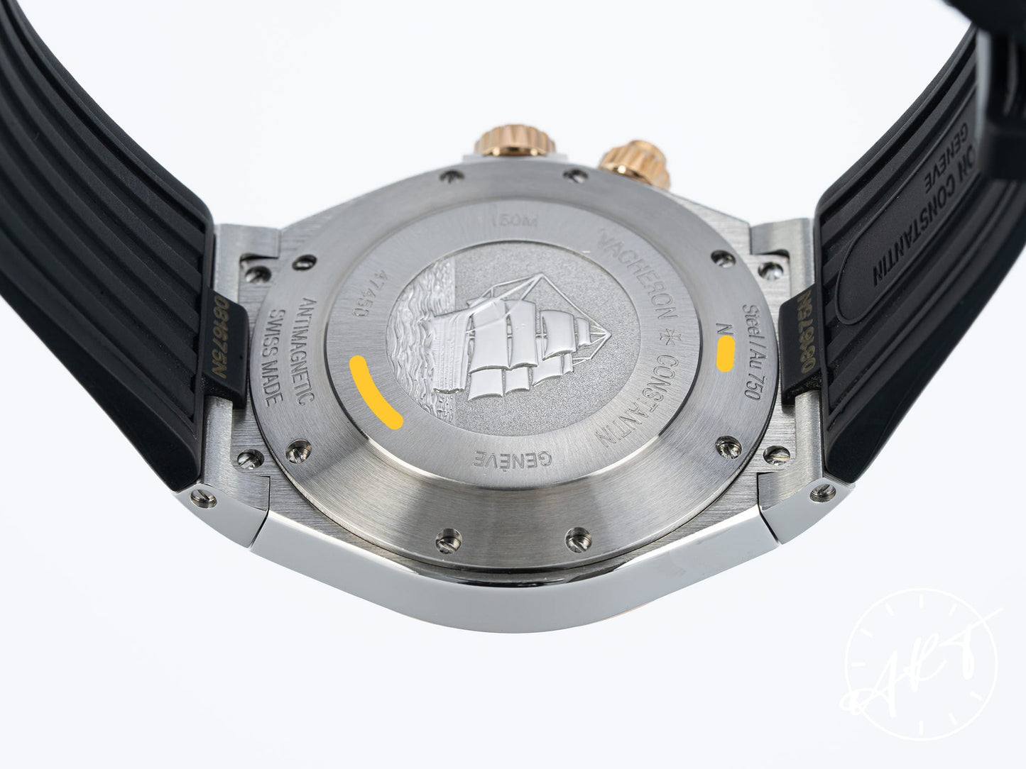 Vacheron Constantin Overseas Dual Time 18K RG & SS Boutique Only Ltd Watch 47450 BP