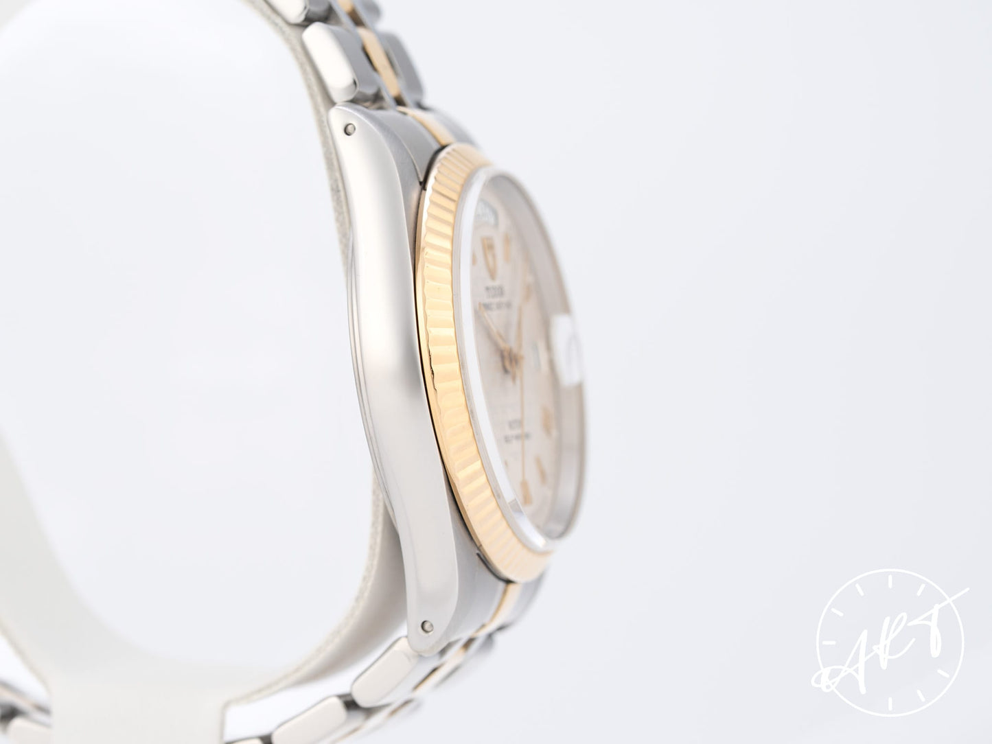 Tudor Prince Day-Date Silver Dial Two-Tone 18K Gold & SS SE Watch 76213