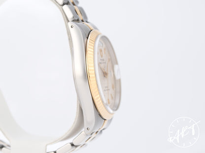 Tudor Prince Day-Date Silver Dial Two-Tone 18K Gold & SS SE Watch 76213