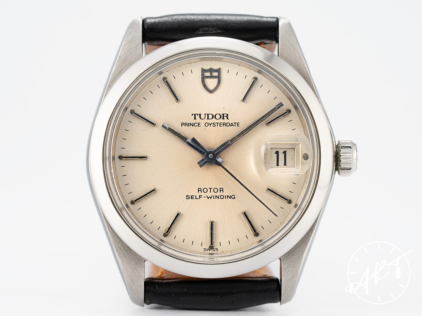 Vintage Tudor Princess Oysterdate Silver Dial SS Auto Watch 9052/0 w/ Paper