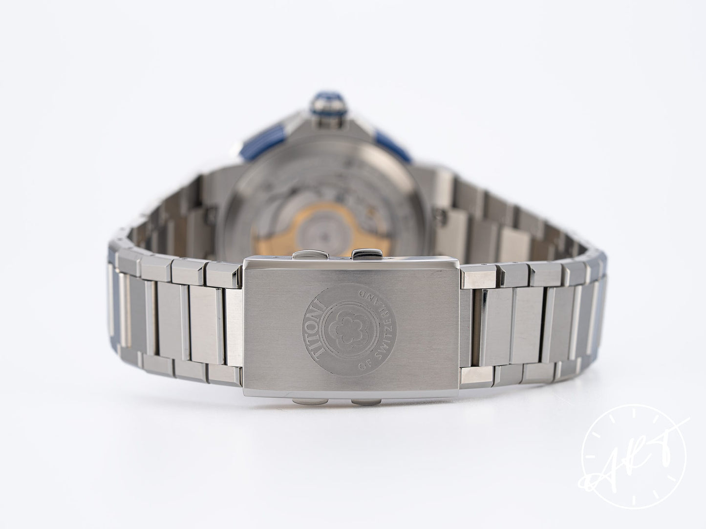 NEW Titoni Impetus CeramTech Blue Dial SS Auto Diver Watch 83765 w/ B&P
