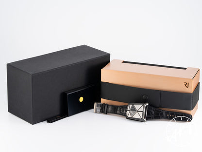 Romain Jerome Spacecraft FACTORY DIAMOND Jumping Hour 5 Pcs Ltd Watch BP