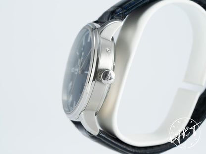 Glashütte Original Senator Panorama Date Moon Phase Blue Dial SS Auto Watch BP