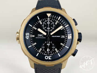 IWC Aquatimer Chrono Bronze Expedition Charles Darwin Watch IW379503 BP