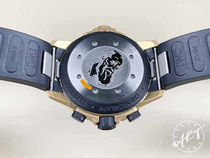 IWC Aquatimer Chrono Bronze Expedition Charles Darwin Watch IW379503 BP
