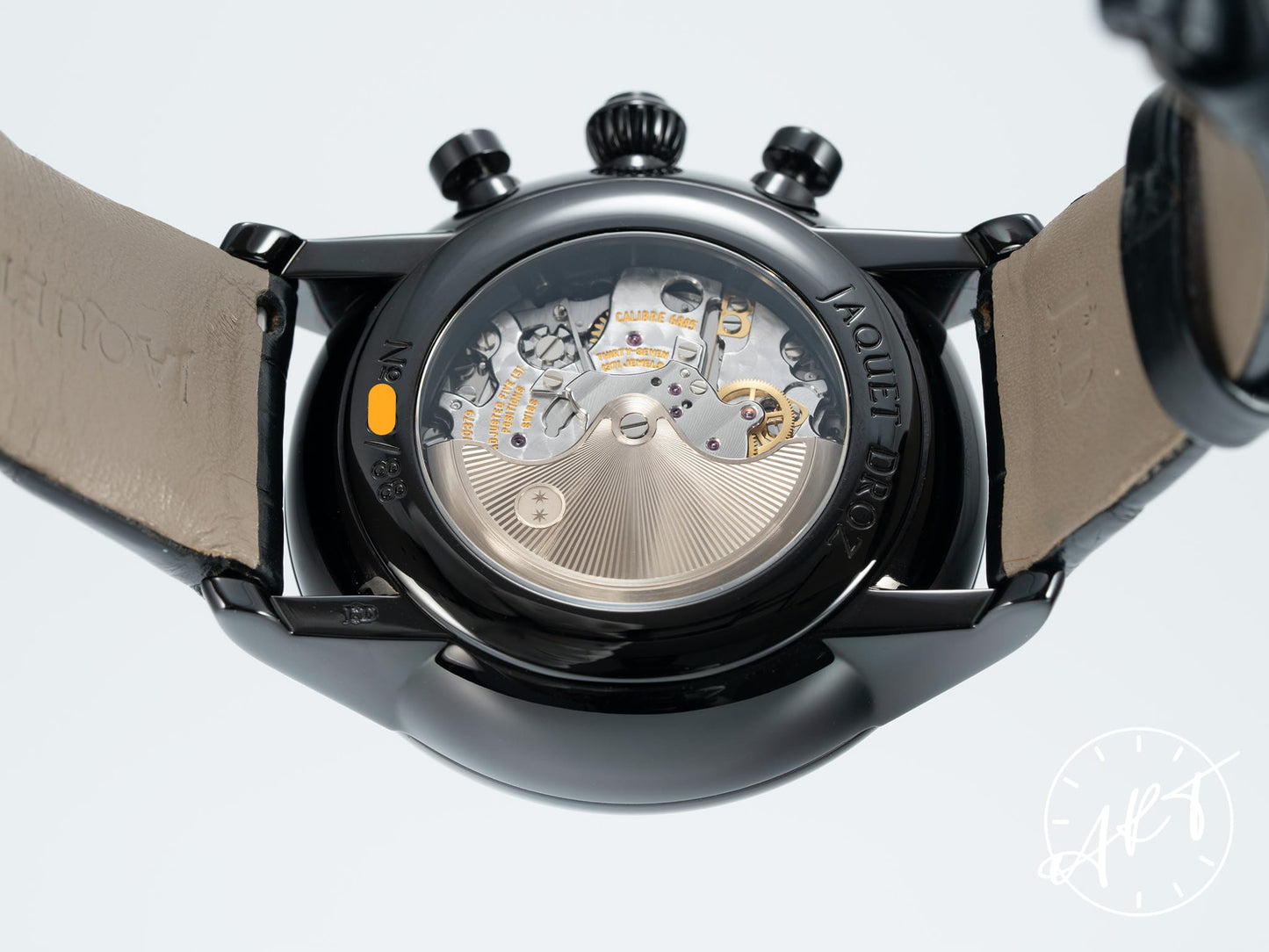 Jaquet Droz Astrale Chrono Big Date Black PVD SS 88 Pcs Ltd Watch J024038201