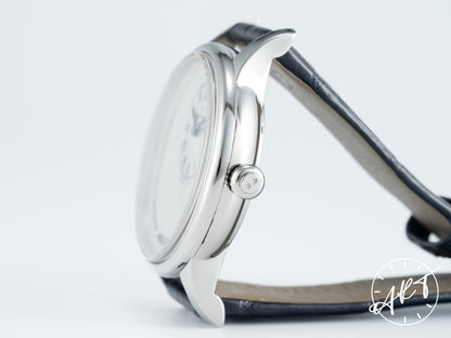 Jaquet Droz Petite Heure Minute MOP Dial SS Auto Watch J021010208 w/ B&P