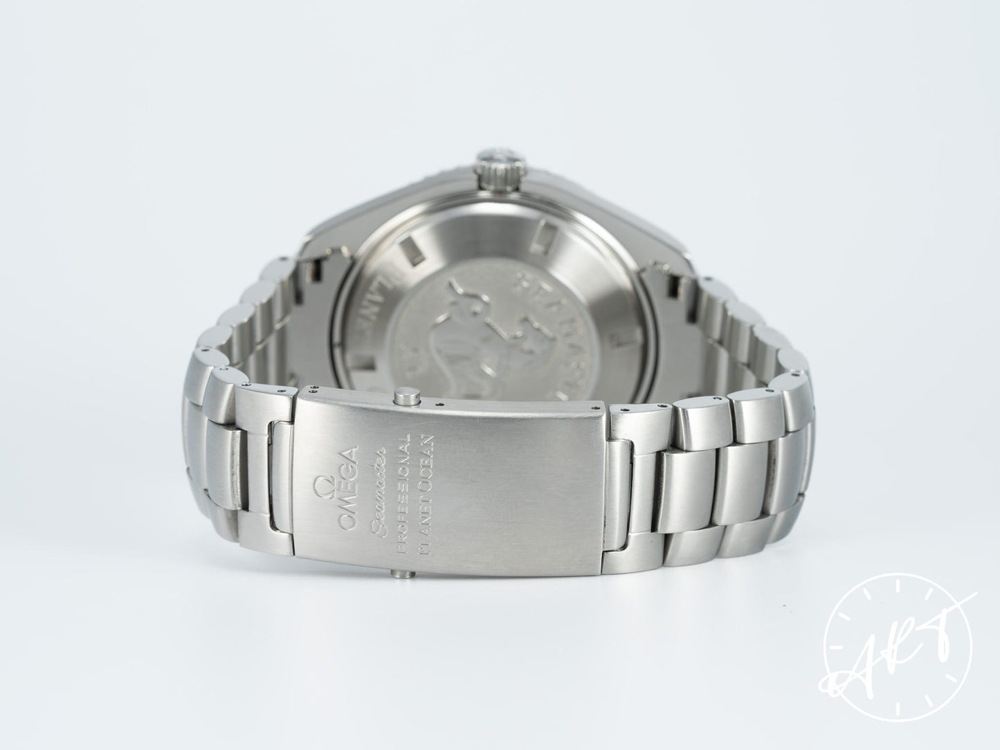 Omega Seamaster Planet Ocean 600M Black Dial SS Auto Diver Watch 2200.50.00 BP
