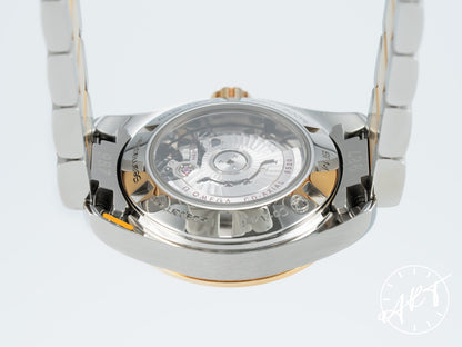 Omega Seamaster Aqua Terra 150M MOP Dial 18K Gold & SS Ladies Diver Watch BP