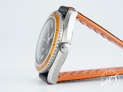 Omega Seamaster Planet Ocean 600M Orange Bezel Black Dial SS Diver Watch 2908.50.38 BP