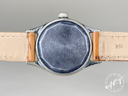 Vintage WWII Bulova Type A-11 USAAF Military Watch WORKING ORDER