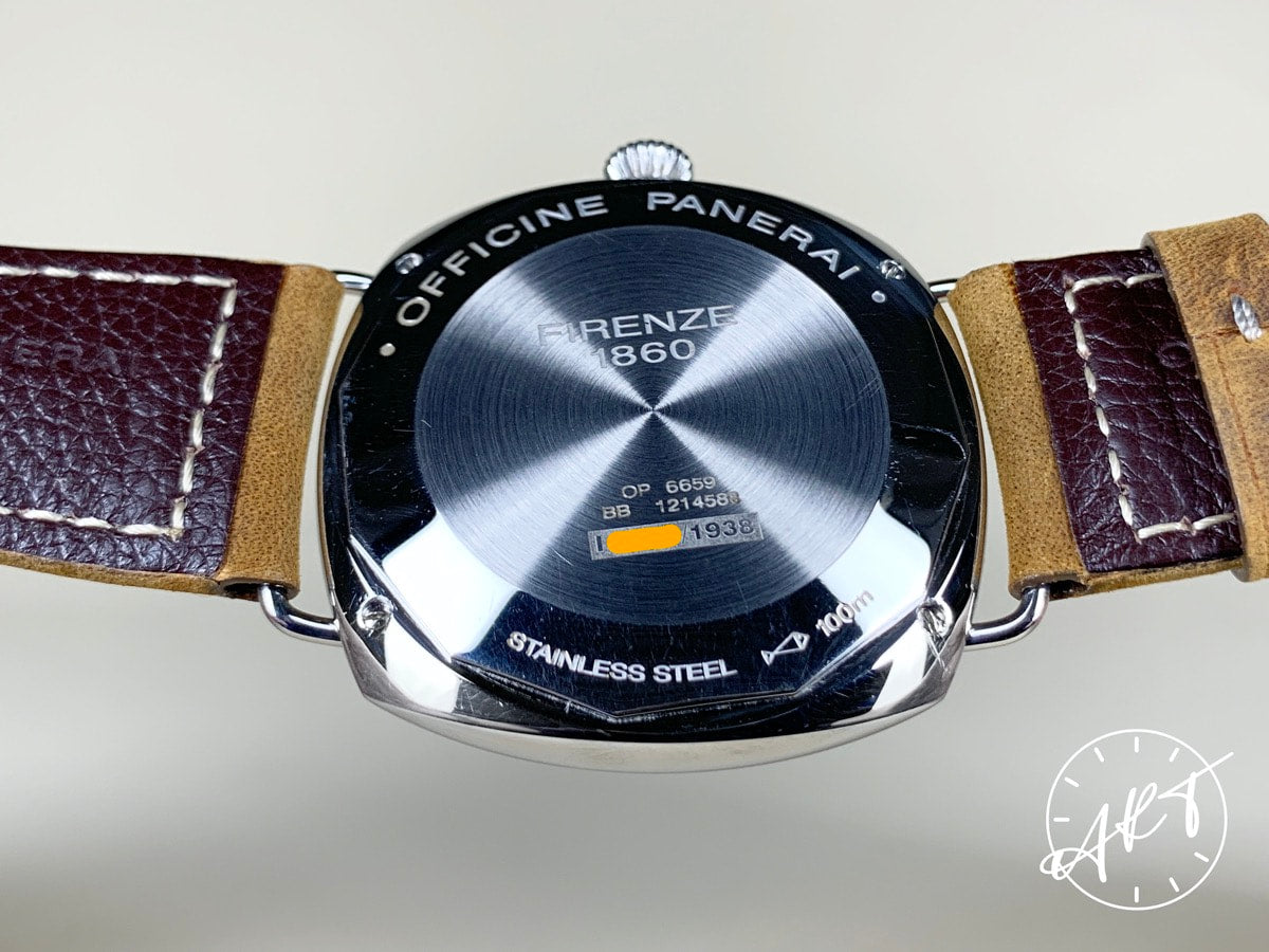 2006 Panerai PAM 232 Radiomir 1938 Black Dial SS Special Ltd Watch PAM00232 BP