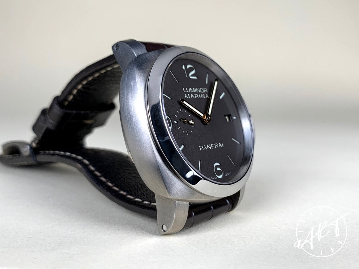 Panerai PAM 351 Luminor 1950 3 Days Brown Dial Titanio Diver Watch PAM00351 BP