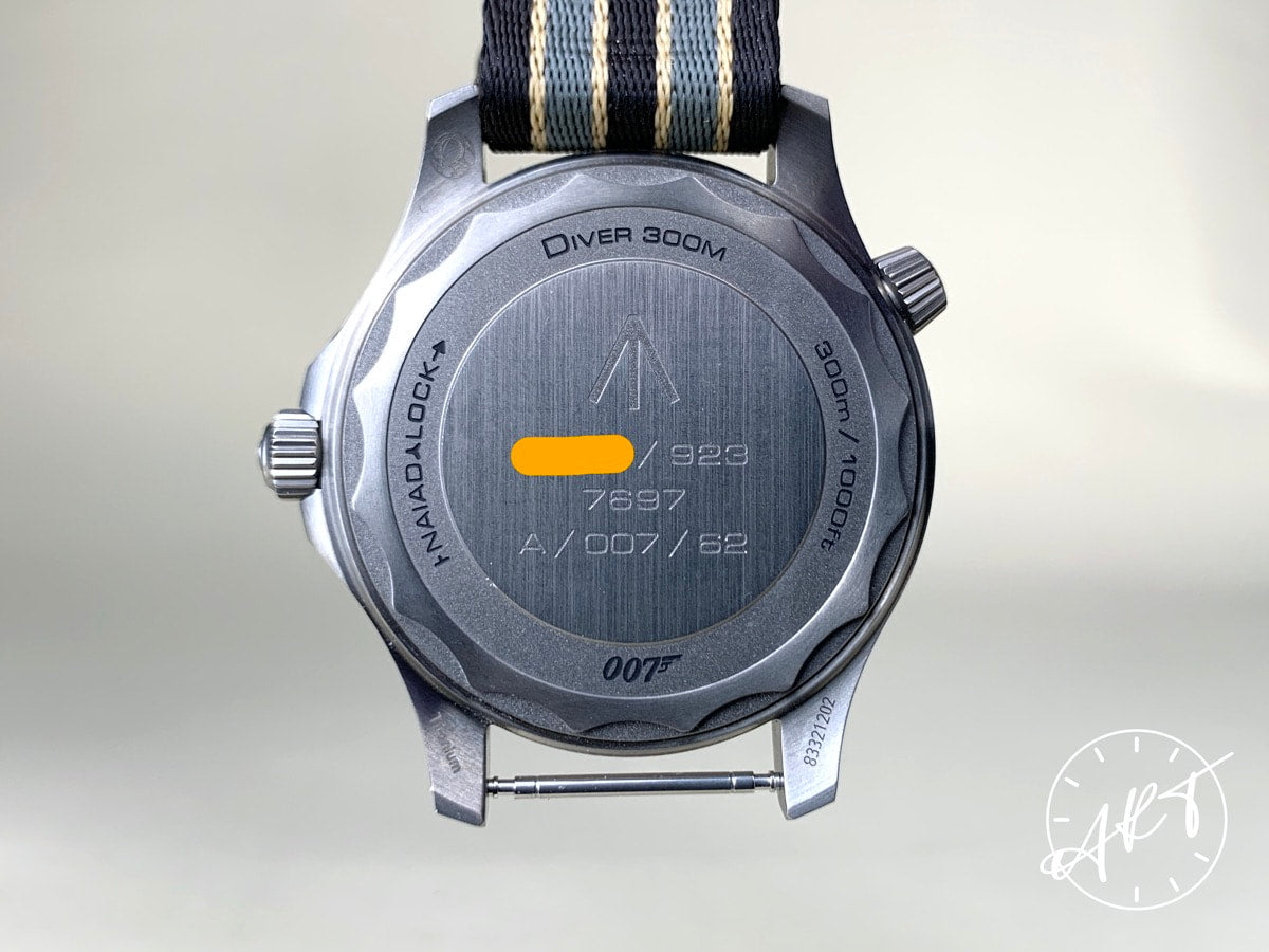 Omega Seamaster 300M Brown Dial “No Time to Die” Titanium 007 Edition Watch BP