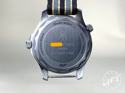 Omega Seamaster 300M Brown Dial “No Time to Die” Titanium 007 Edition Watch BP