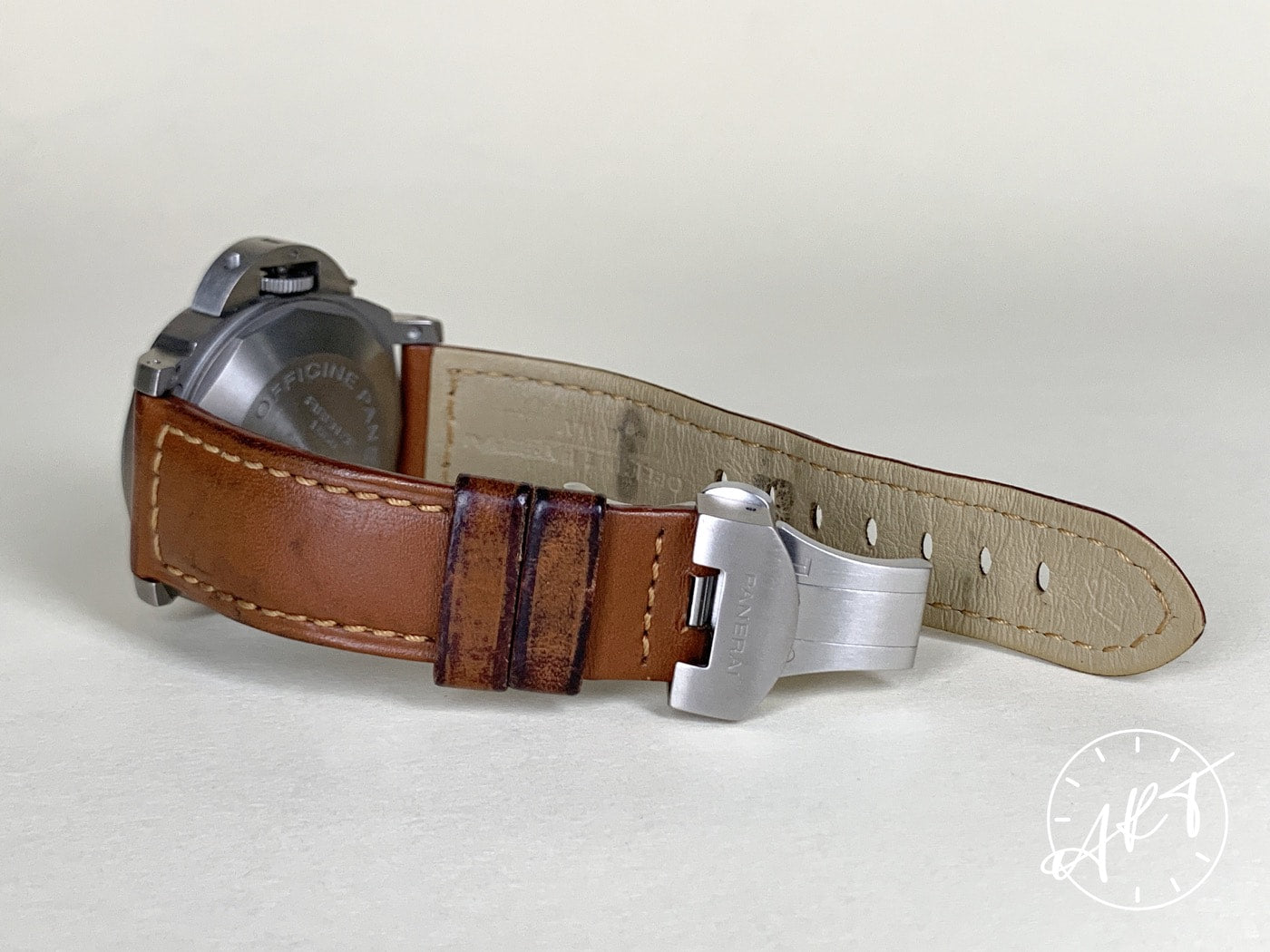 Panerai PAM 282 Luminor Marina Blue Dial Titanium Auto Diver Watch PAM00282 BP