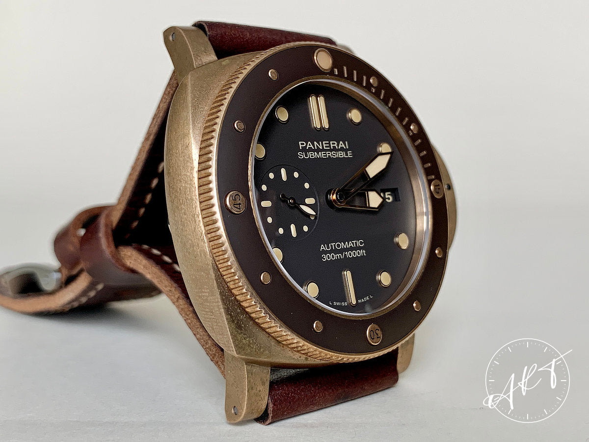 Panerai PAM 968 Luminor Submersible 3 Days “Bronzo” Diver Watch PAM00968 BP