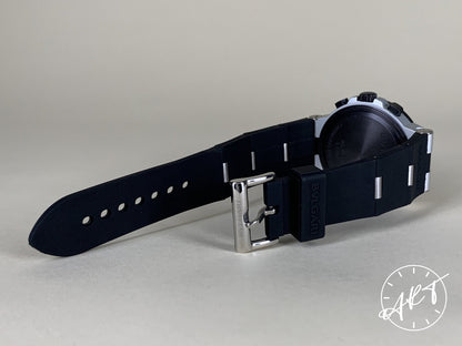 Bvlgari Diagono Chrono Black & Silver Dial Aluminum Watch AC 44 TA
