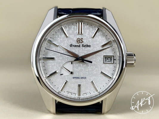 Grand Seiko Heritage Kira Zuri Platinum Spring Drive US Ltd Watch SBGA385 BP