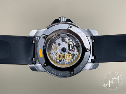 Glashütte Original Sport Evolution Panorama Date Black Dial SS Diver Watch BP