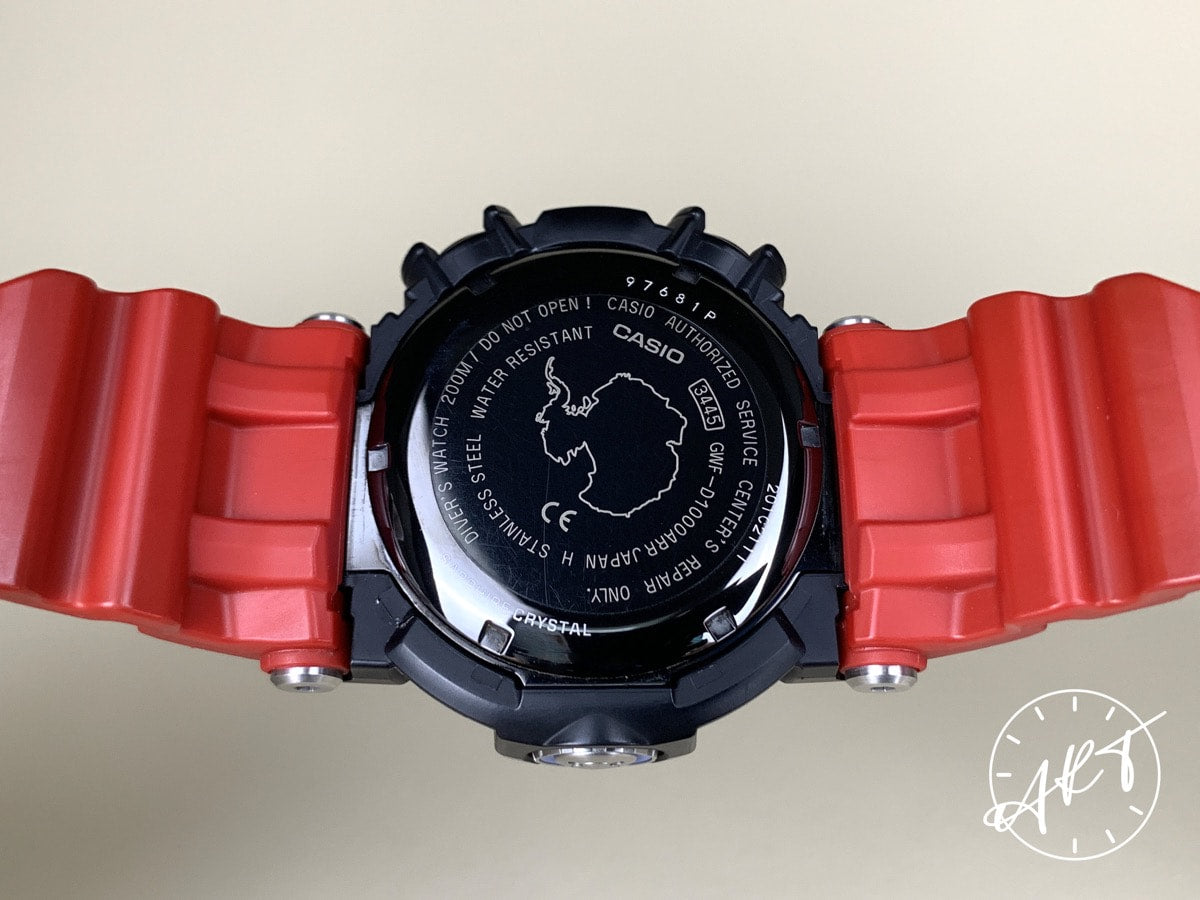 G-Shock Frogman Red Quartz Antarctic Survey ROV Collaboration Diver Watch BP