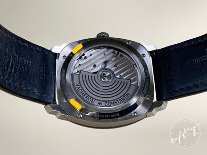 Vacheron Constantin Quai De L'lle Date Blue Dial SS Auto Watch 4500S w/ B&P