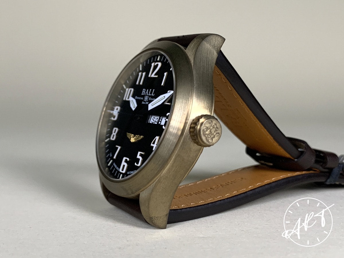 NEW Ball Engineer III Bronze Star Bronze USAF Wings Ltd Watch NM2186C BP