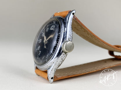 Vintage WWII Bulova Type A-11 USAAF Military Watch WORKING ORDER