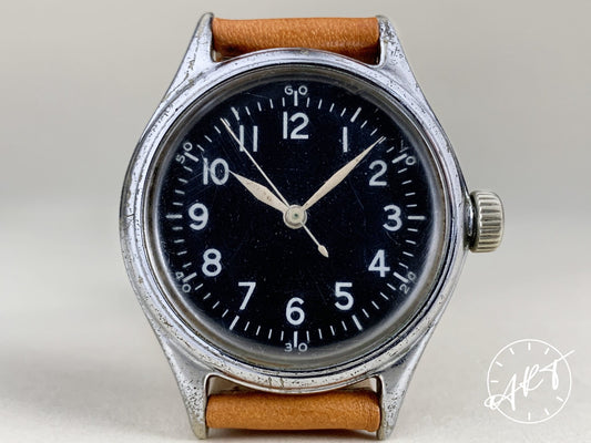 Vintage WWII Bulova Type A-11 USAAF Military Watch WORKING ORDER