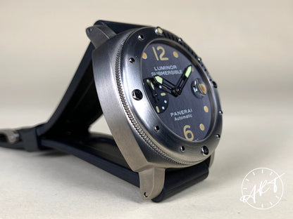 Panerai PAM 106 Luminor Submersible Anthracite Dial Titanium Watch PAM00106 BP