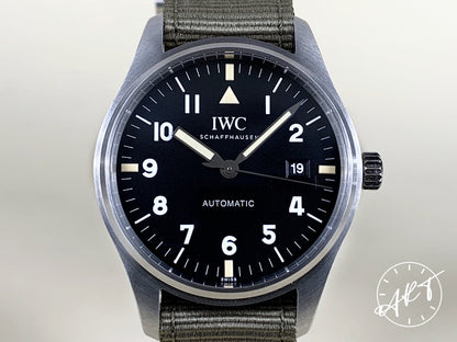IWC Pilot Black Dial “Mark XVIII” SS Tribute to Mark 11 Ltd Watch IW327007 BP