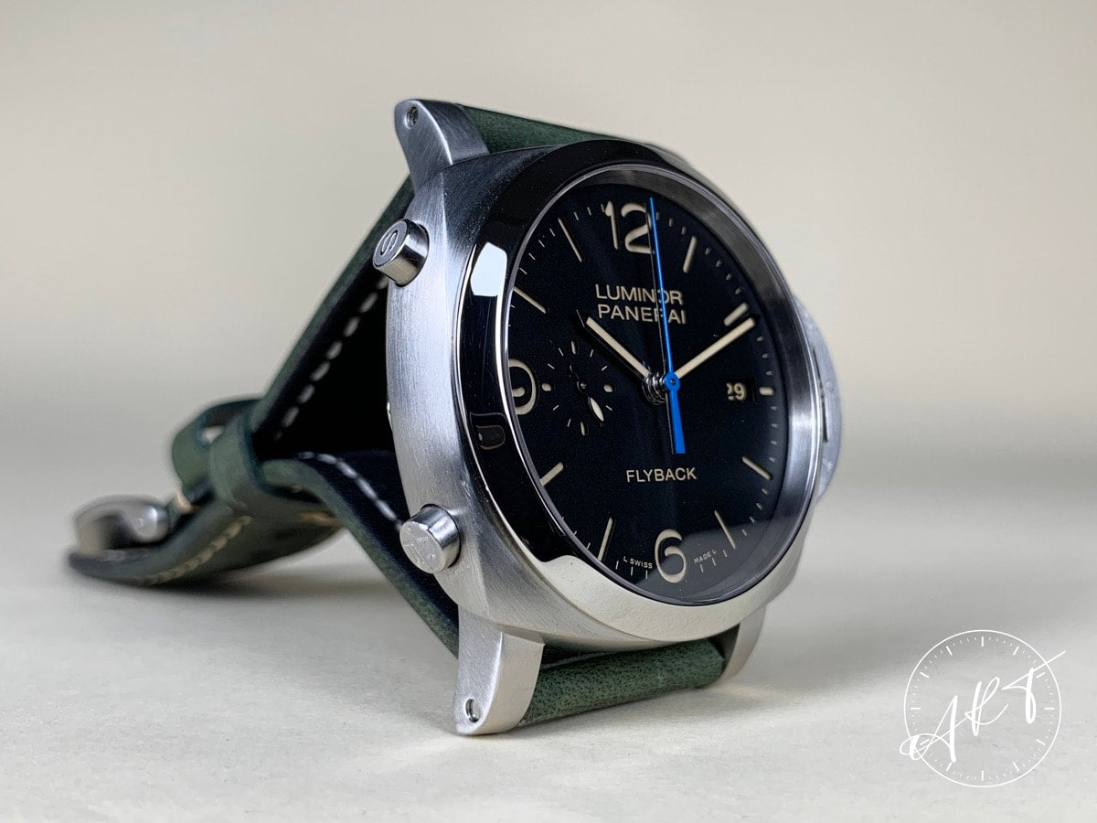 Panerai PAM 524 Luminor 1950 3 Days Flyback Chrono Watch PAM00524 w/Box