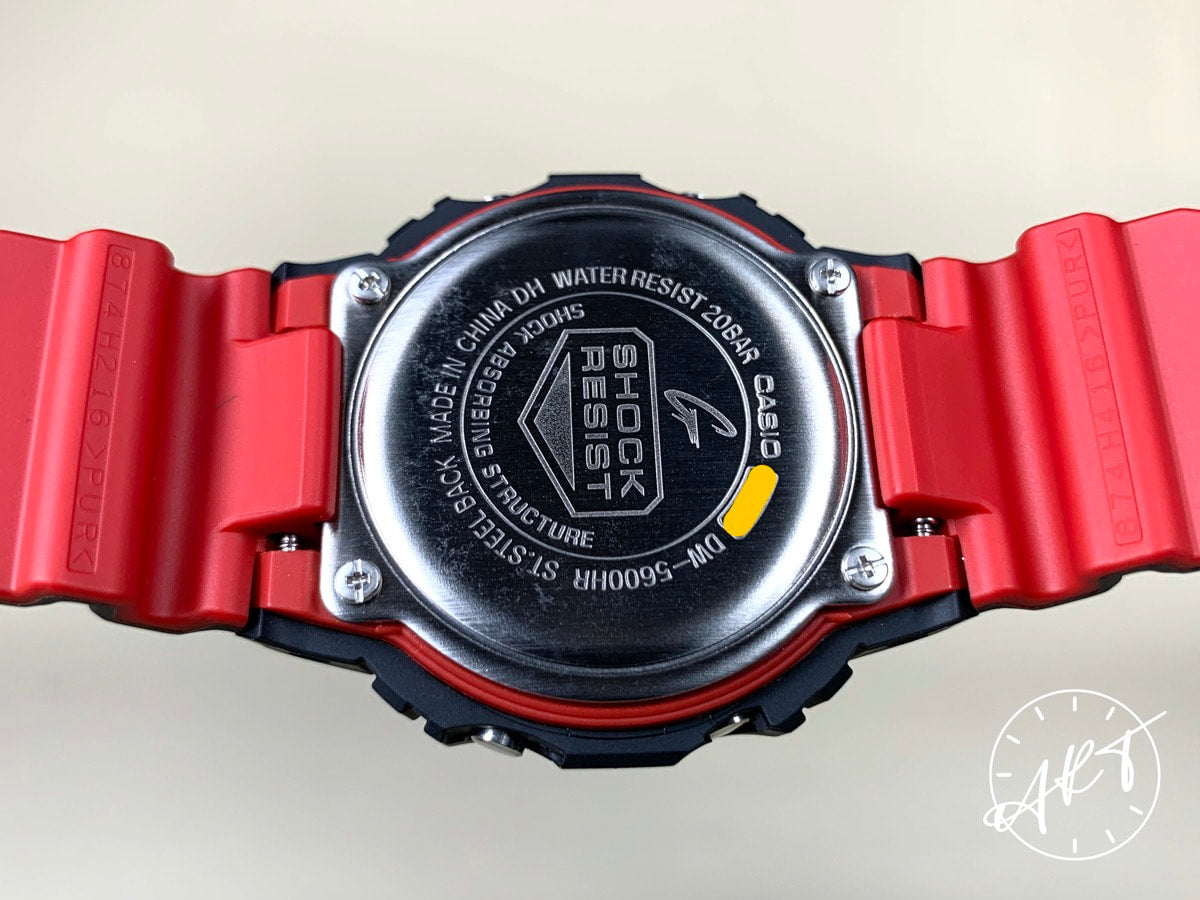 NEW G-Shock DW5600HR Black Quartz Watch in FULL SET *Kikuo Ibe Autographed*