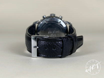 1969 Breitling Top Time Chrono Reverse Panda 24H Dial Pilot Watch 1765 *USED BY MILITARY*