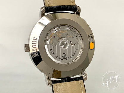Krone x Andersen Genève La Grande Lune Midnight Blue Aventurine Dial 18K WG Ltd Watch BP