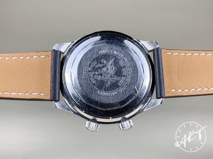 Vintage 1960s Orient King Diver Black Dial SS Auto Full Auto Compressor Watch